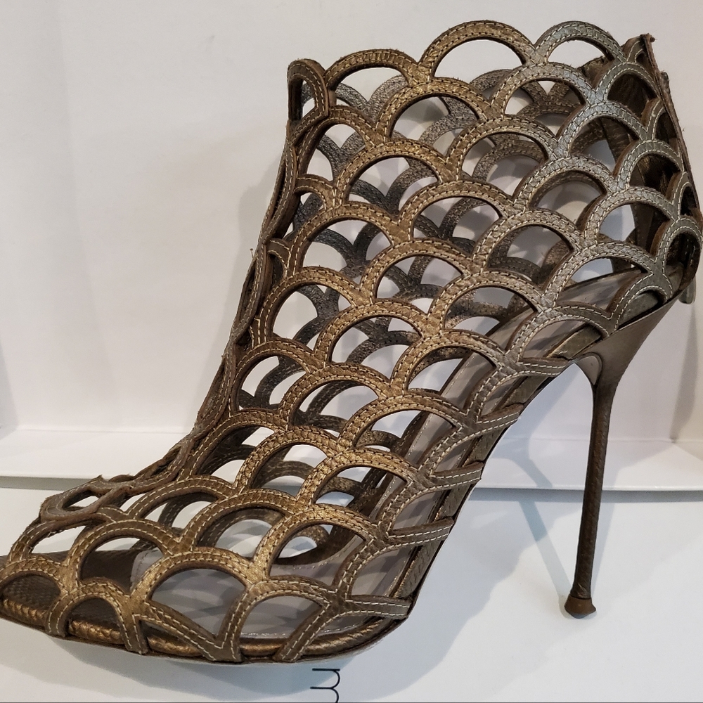 Caged Bootie